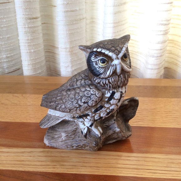 Homco Other - Vintage Homco Owl Ceramic Collectible Figurine